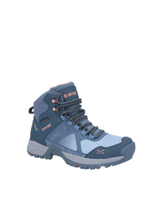 Hi-tec Blue 'v-lite Psych' Hiking Boots