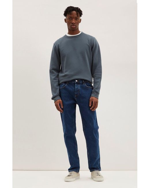 Burton Straight Dark Blue Rinse Jeans for men