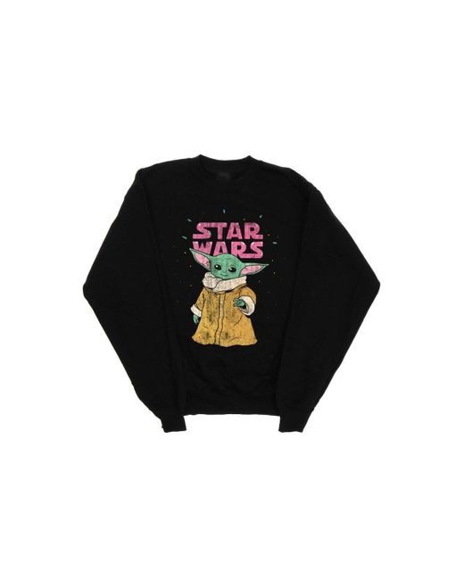 Star Wars Black The Mandalorian The Child Sweatshirt