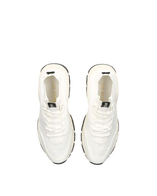 KG by Kurt Geiger White 'rapid' Fabric Trainers for men