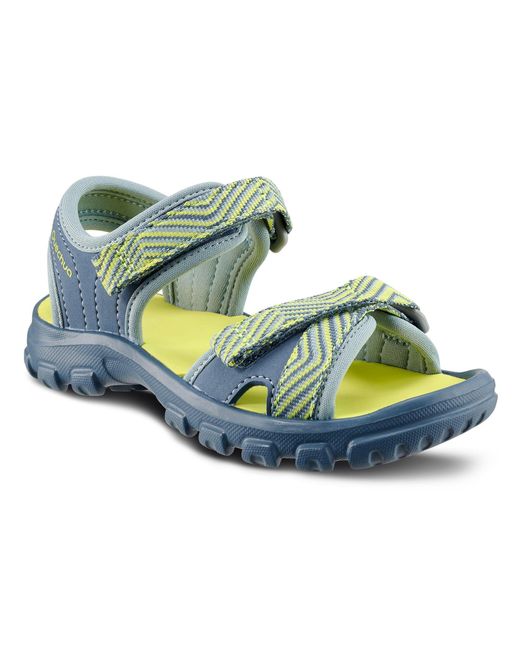 Quechua Blue Hiking Sandals Mh100 - Jr Size 7 To 12.5