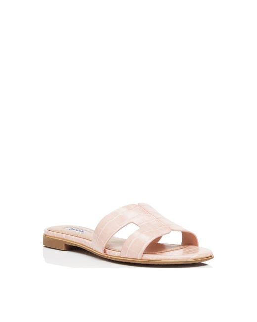 Dune White 'loopers' Sandals