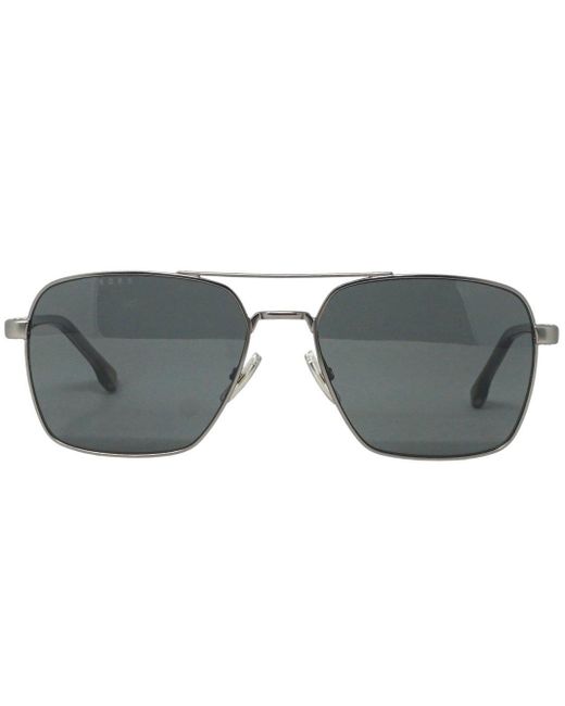 Boss Gray 1045 0r81 M9 Silver Sunglasses for men