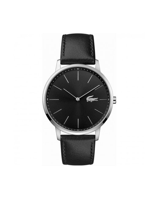 Lacoste Black Moon Stainless Steel Fashion Analogue Quartz Watch - 2011016 for men