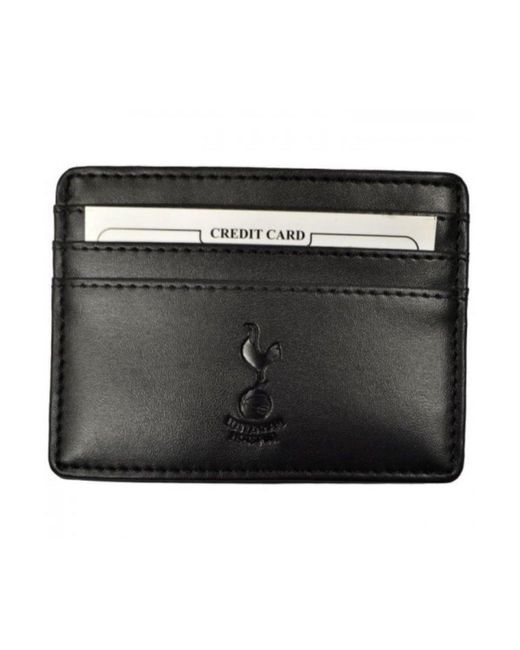 Tottenham Hotspur Fc Black Card Wallet