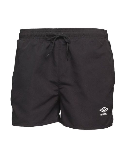 Umbro Black Essential Swim Shorts for men