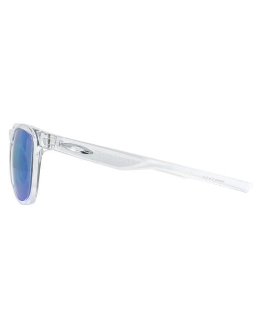 Oakley sliver polished hot sale clear sapphire iridium