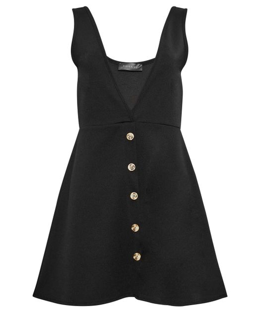 PixieGirl Black Petite Pinafore Dress