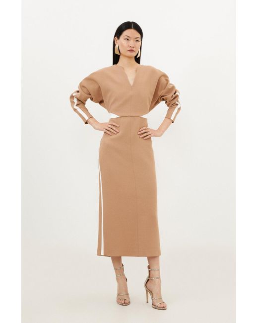 Tailored midi dress sales