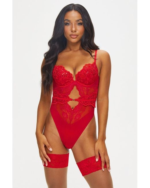 Ann Summers Red Icon Padded Body