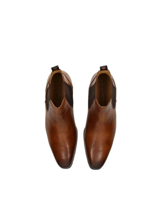 KG by Kurt Geiger Brown 'pax' Leather Boots for men