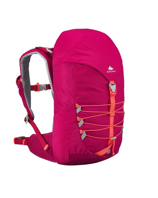 Quechua Pink Decathlon Kids' Hiking Backpack 18l - Mh500