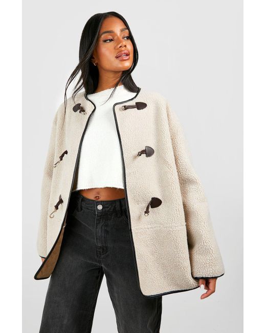 White toggle coat sale