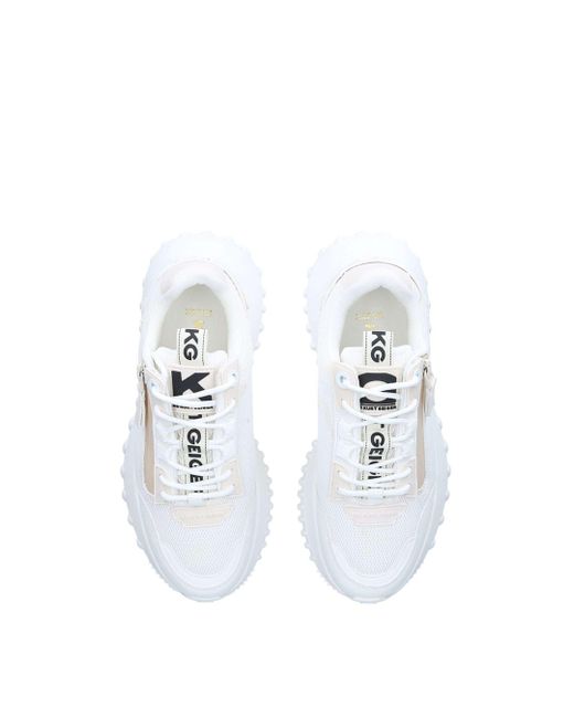 KG by Kurt Geiger White 'lowell Zip' Trainers