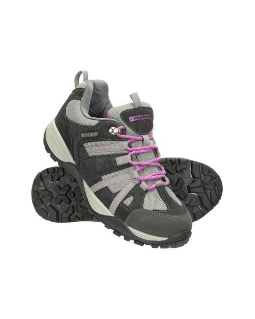 Mountain Warehouse Black Isodry Waterproof Shoes Breathable Hiking Boot