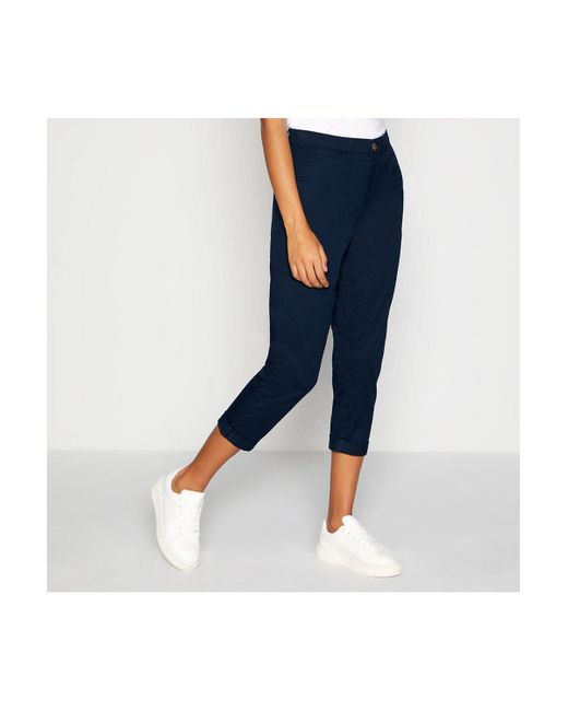 PRINCIPLES Blue Petite Tapered Chino Trousers