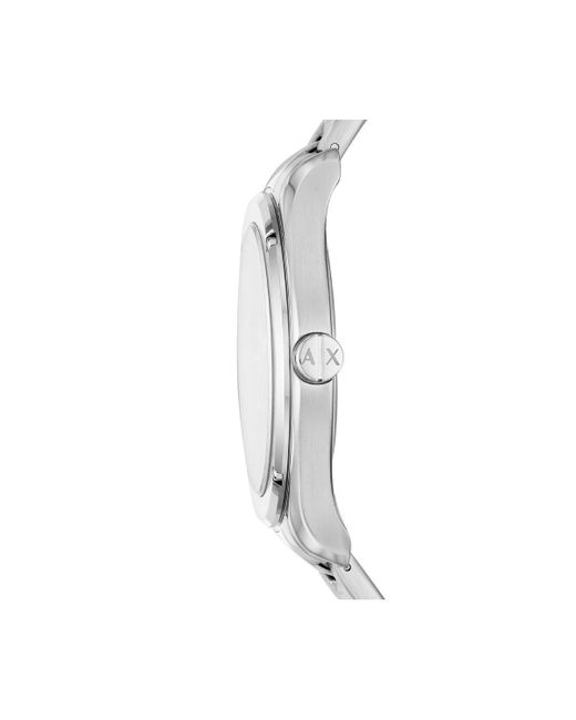 Armani Exchange Black Stainless Steel Fashion Analogue Quartz Watch - Ax2800 for men