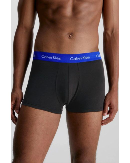 3 Pack Cotton Stretch Low Rise Trunk
