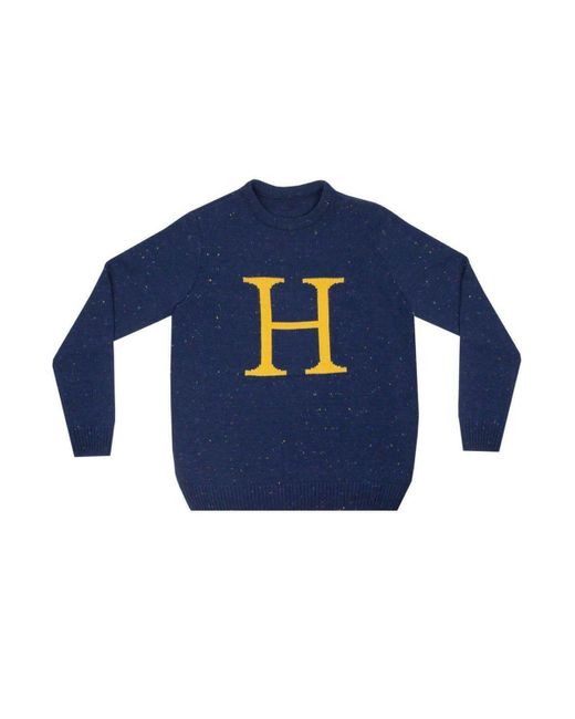 Harry Potter Blue H Knitted Sweatshirt