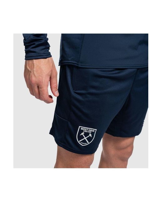 Umbro Blue West Ham Training Short for men