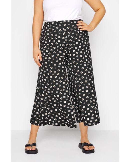 Yours Brown Plus Size Culottes