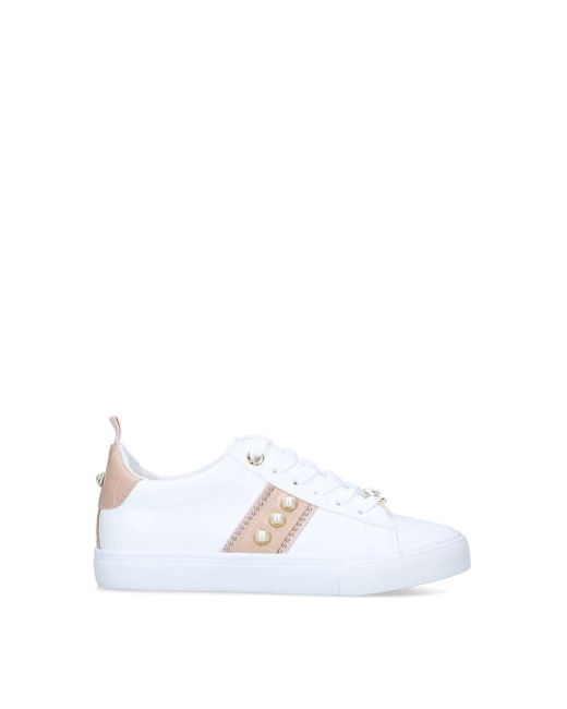 Miss Kg White 'kaylee Wide Fit' Trainers