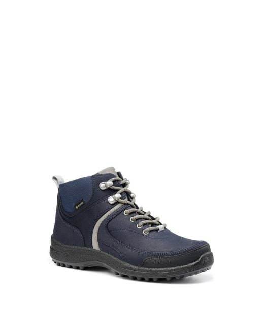 Hotter Blue Wide Fit 'alpine' Gtx® Walking Boots