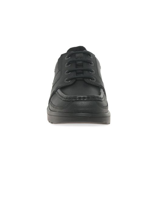 Start-rite Black 'cadet' Senior School Shoes for men