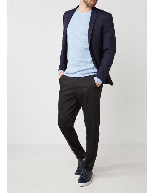 donkerblauw blazer