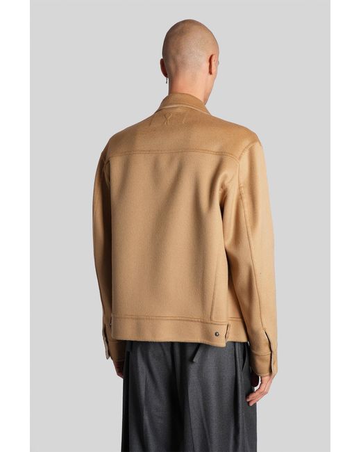 AMI Brown Casual Jacket for men