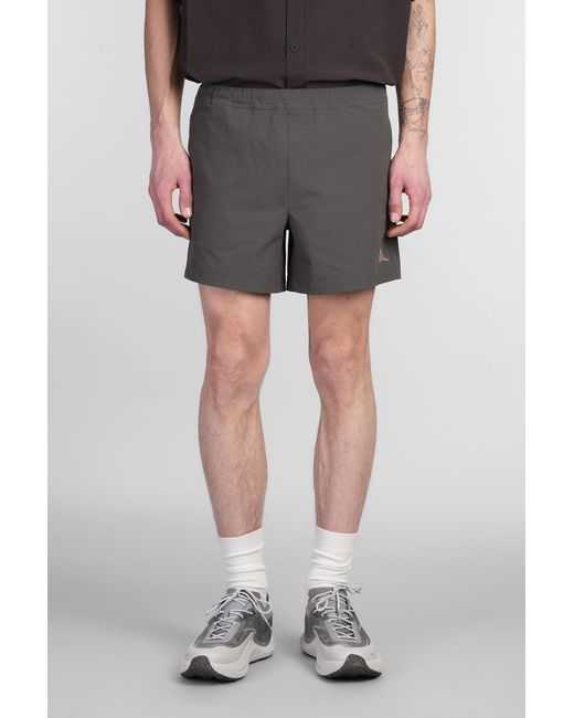 Shorts 5 Inch Shorts in Nylon Grigio di Roa in Gray da Uomo