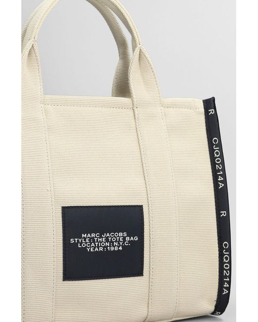 Marc Jacobs Natural The Medium Tote Tote In Beige Cotton