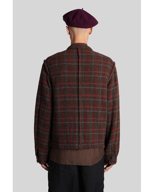 Undercover Brown Casual Jacket for men