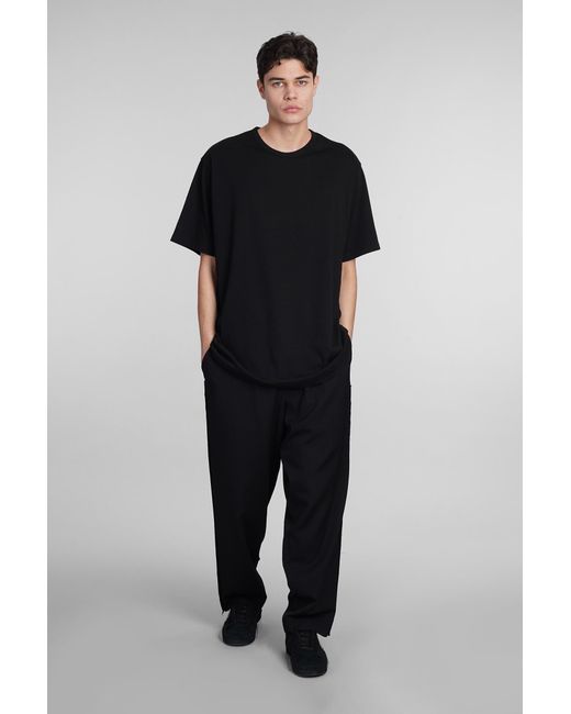 Y's Yohji Yamamoto T-shirt In Black Cotton for men