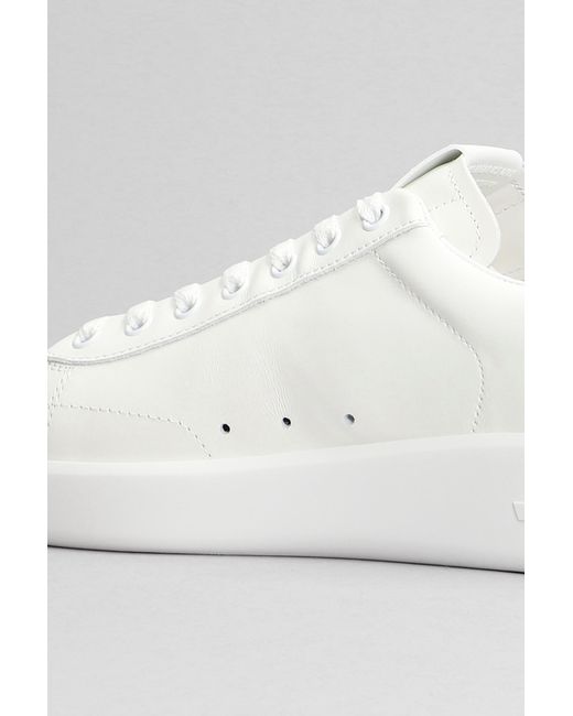 Golden Goose Deluxe Brand White Pure Star Sneakers for men
