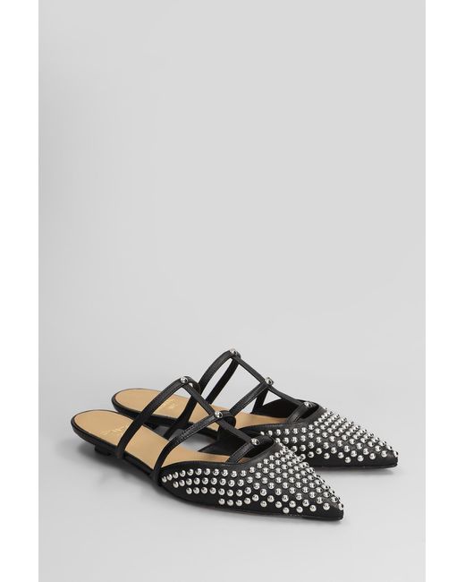 Decollete in Pelle Nera di Chantal in Black
