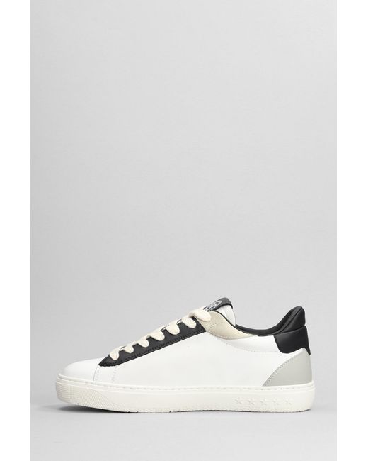 ENTERPRISE JAPAN Sneakers In White Suede And Leather for men