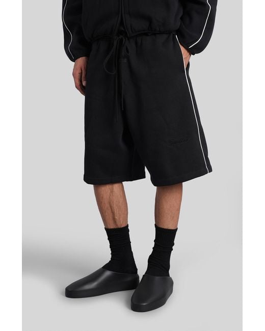 Fear Of God Shorts In Black Cotton for men