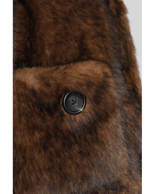 Marc Jacobs Brown Fur & Shearling