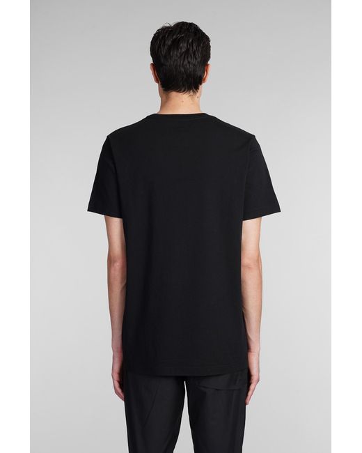 T-Shirt in Cotone Nero di Maharishi in Black da Uomo