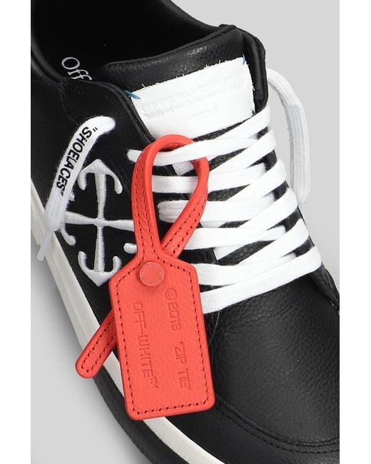 Sneakers New Low Vulcanized di Off-White c/o Virgil Abloh in Black da Uomo