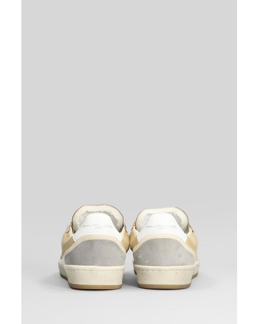 Philippe Model White Pgal Low Sneakers