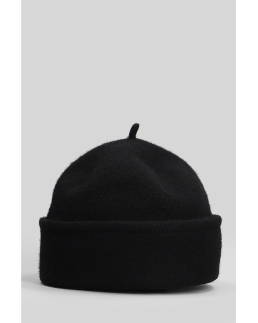 RANRA Hats In Black Wool for men