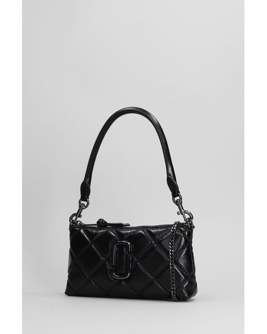 Marc Jacobs The Pochette Shoulder Bag In Black Leather