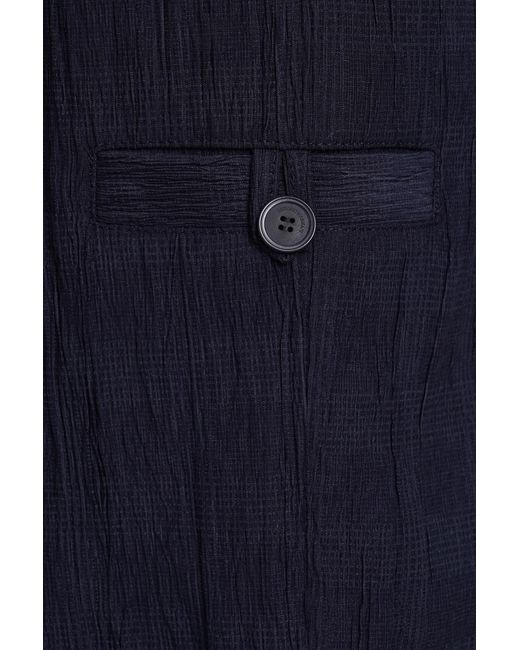 Emporio Armani Pants In Blue Polyester for men