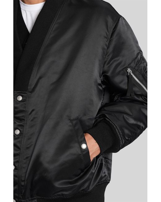 Comme des Garçons Gray Bomber Jacket for men