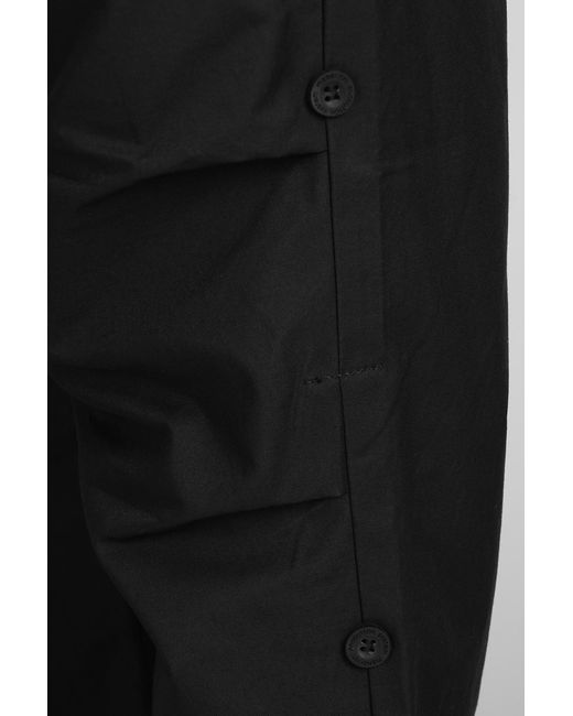 Maharishi Pants In Black Cotton for men