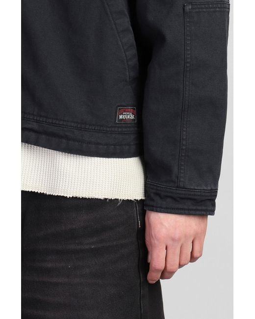Stussy Black Casual Jacket for men