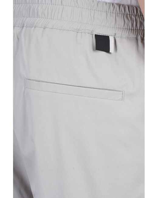 Pantalone Combo in Cotone Grigio di Low Brand in Gray da Uomo