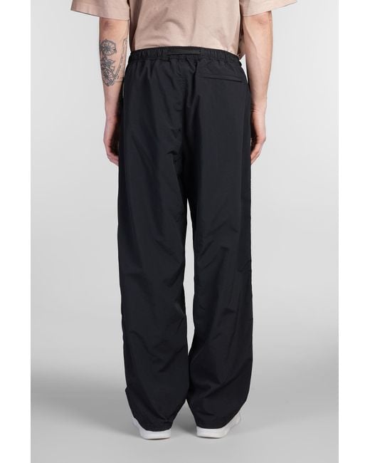 Pantalone Brooklyn in Cotone Nero di DANILO PAURA in Black da Uomo